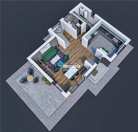 Vila premium P+E 4 cam, asfalt, canalizare,Notariat Miroslava - 9