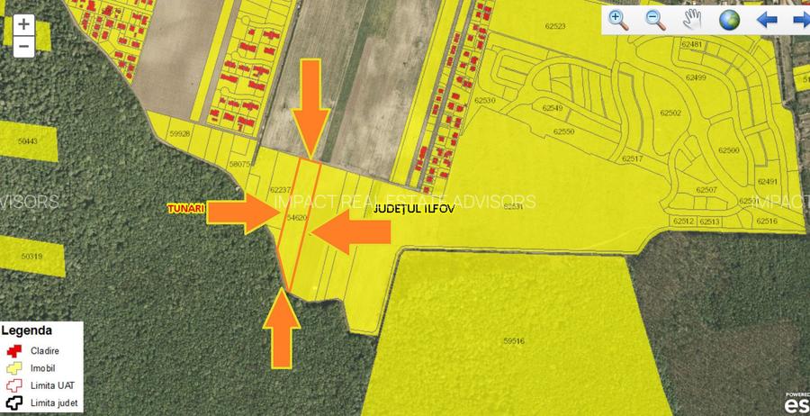 9400 mp | Ideal pentru investitie | Tunari | Deschidere la padure - 3