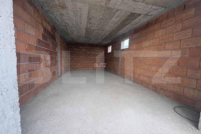 Casa premium semifinisata cu geam panoramic, garaj si teren 786mp - 8