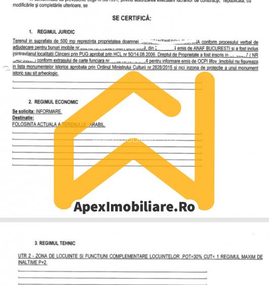 Teren Intravilan | Clinceni | 512mp - 4