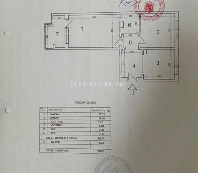 Calea Dorobantilor, 2 camere, bloc 1976 reabilitat,IDEAL INEVSTITIE,etaj 6 - 8