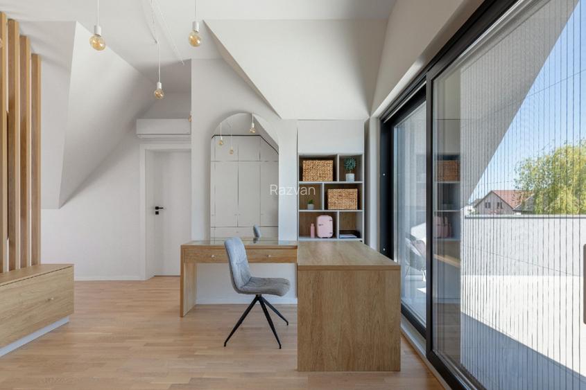 Vila Hygge de inchiriat, Corbeanca, locatie top, langa padure - 15