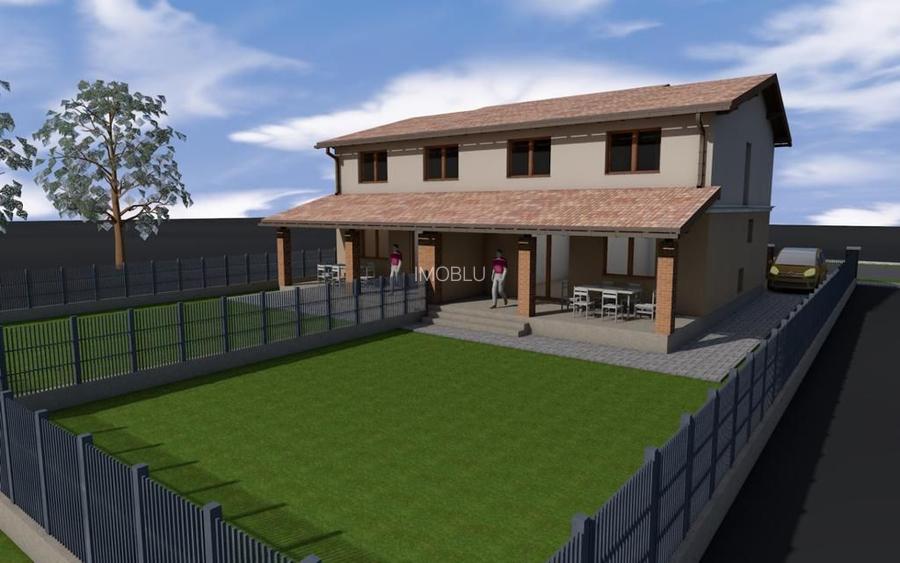 1/2 Duplex, P+1, 5 camere, 104mpU, 350mpT, Cartierul Primaverii! - 4