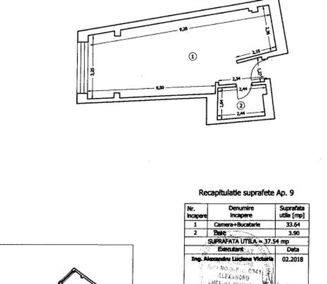 Garsoniera,Doamna Ghica,bl.2018,MIXT,et3,Lift,Amenajata,centrala,mobilata,Libera - 9