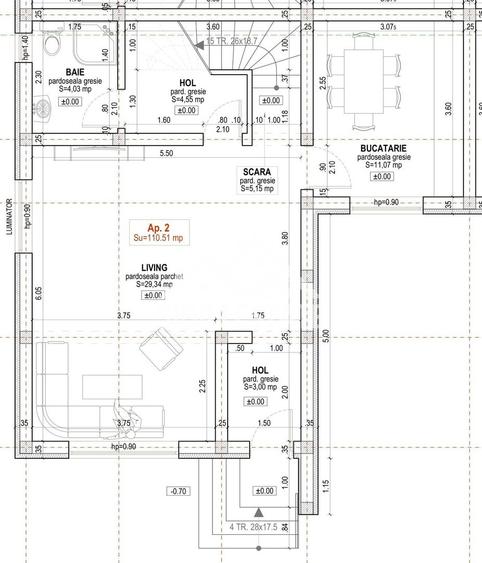 Casa noua Sibiu, Arhitectilor 4 camere 2 bai curte - 8