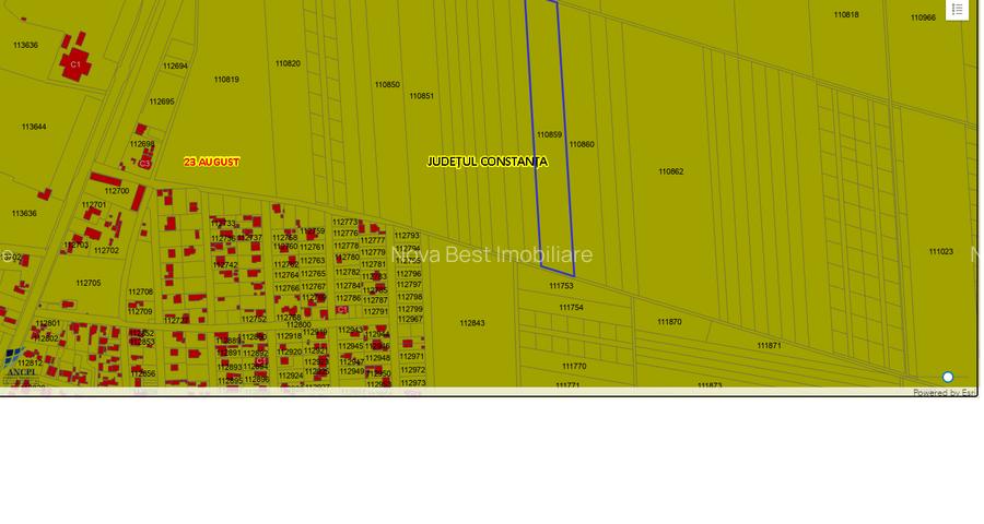 23August- teren 4ha  extravilan2 fronturi de 100m la str.Emil Bota si 100m la DE - 7