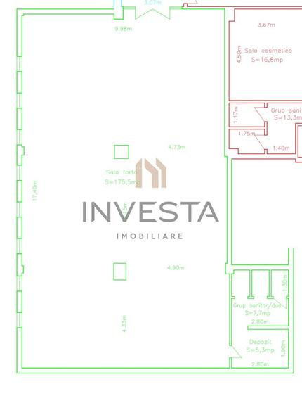 Spatiu comercial de vanzare / cartier Zorilor - 1