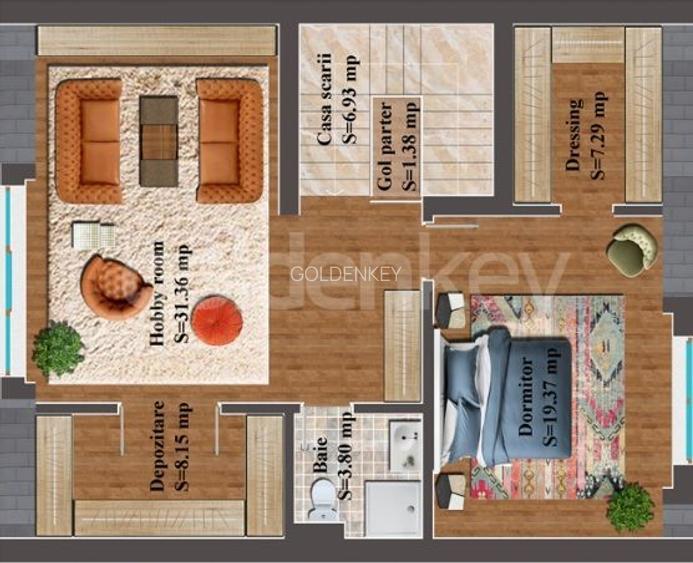 Vila moderna in stil britanic | 4 dormitoare | finisaje premium - 3