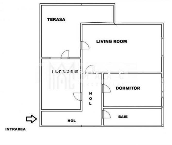 Apartament 2 camere | Etaj2 | Balcon | Decomandat | Selimbar - 2