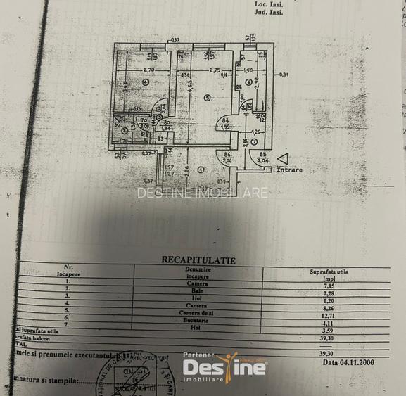 Podu Ros - Apartament 3 camere semidecomandat, MOBILAT si UTILAT - 12
