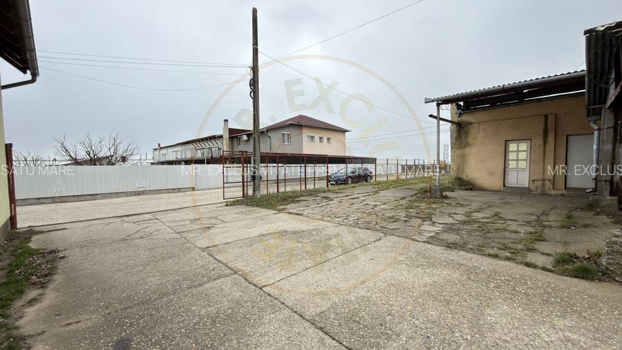 Inchiriere Cladire Productie, Depozitare 278 mp -Teren 1380 mp - Carei  - 17