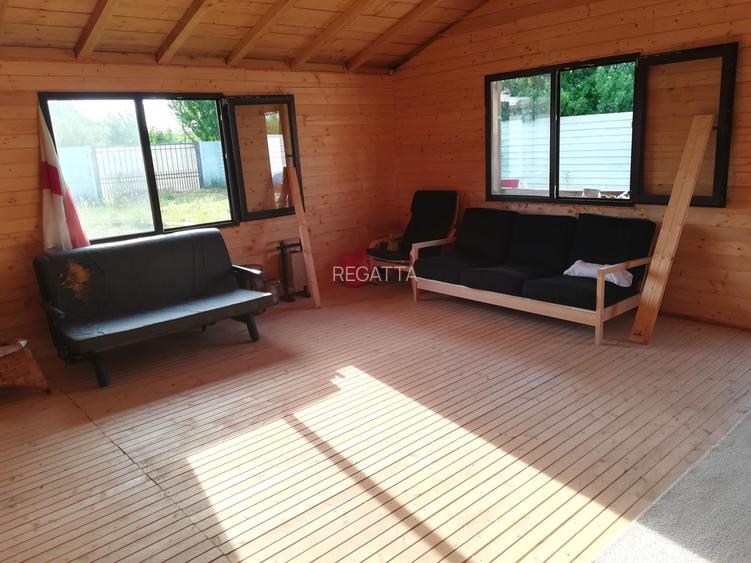 Casa de vanzare - constructie din lemn pe structura de beton - 8