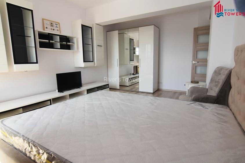 RIVERS TOWERS - DE INCHIRIAT, apartament  1 CD, bucătărie separată, baie cu geam - 9