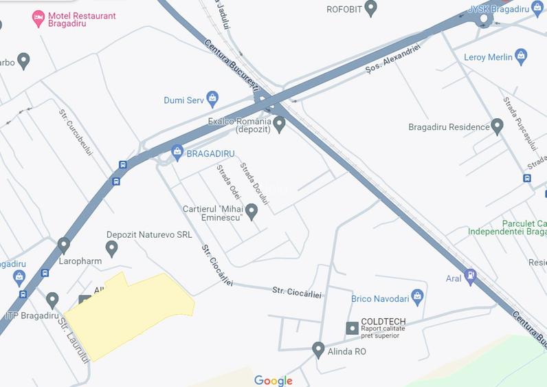 Oportunitate de investiție - teren de vânzare - 43.290 mp - Bragadiru - 2