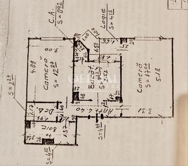 Apartament 2 camere decomandat | 54 Mp | Balcon | Marasti Kufland - 11