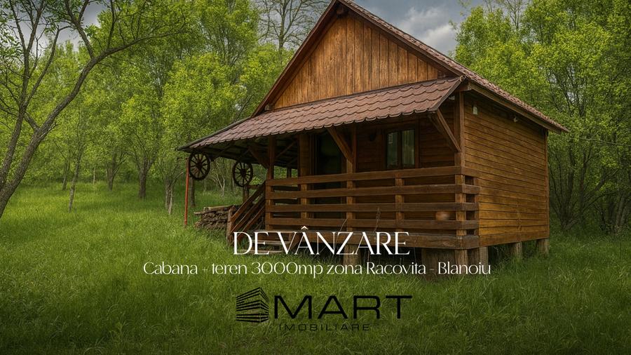 Teren intravilan 3102mp zona Racovita-Blanoiu