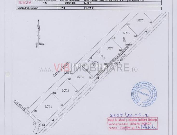 Teren Racari - 906 mp - 2