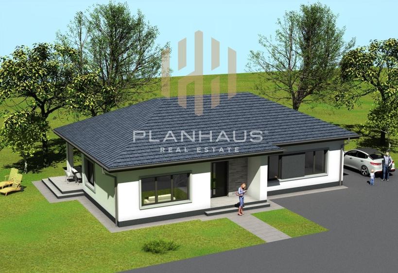 Case individuale pe parter ,550 mp teren , Tăuții Măgherăuș ,central