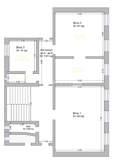 Direct proprietar | Birouri de inchiriat ultracentral – Timisoara, Str. L. Blaga - 5