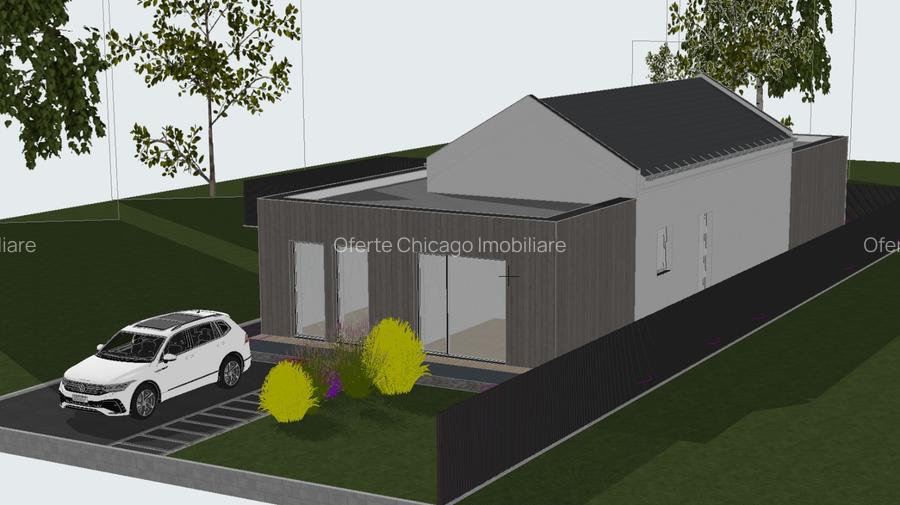 Casa individuala pe parter, arhitectura suberba, zona mirifica - 3