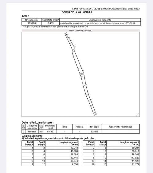 Teren 8439 mp , extravilan Sinca Noua, Brasov - 3