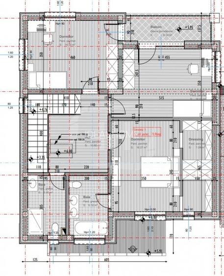 Casa cu 4 camere,  500 mp teren, garaj  - 5