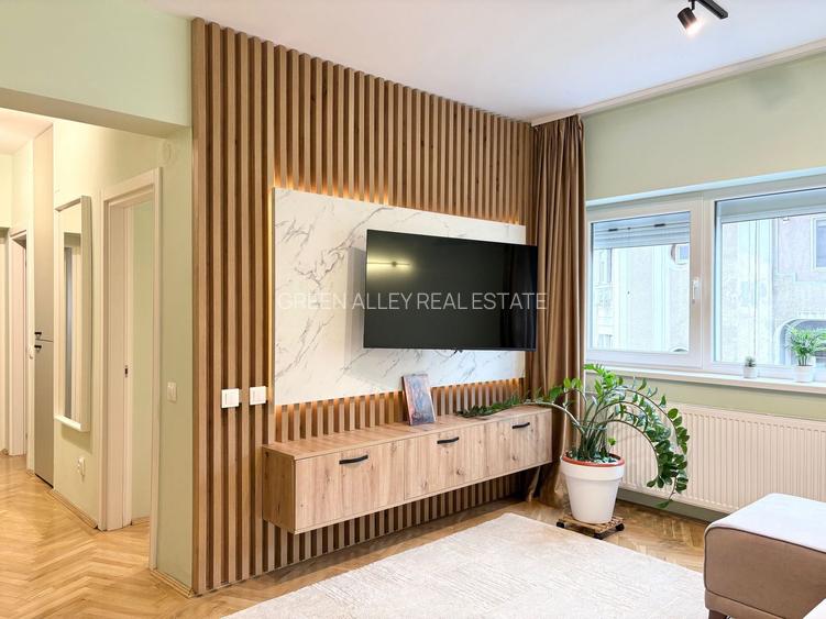 APARTAMENT CU TERASA RENOVAT DE LA 0 IN IMOBIL SOLID LANGA PARCUL CISMIGIU - 3