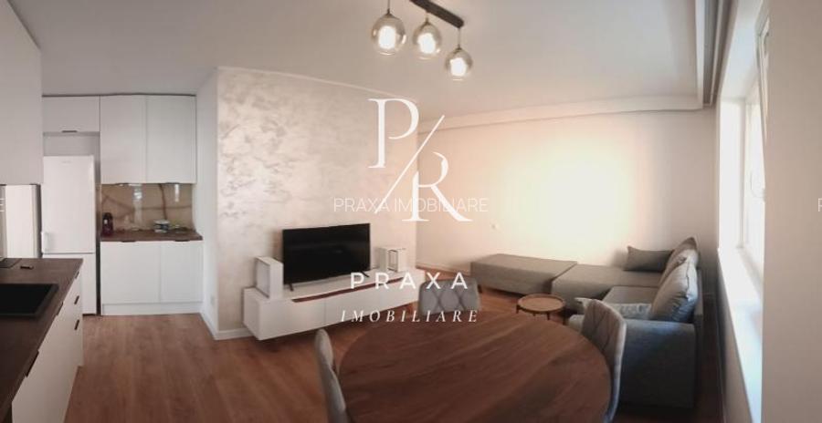 Apartament 2 camere , 45 mp+balcon +gradina , mobilat+parcare, Floresti ! - 4