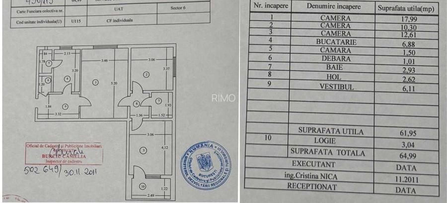 3 camere | Dr Taberei | Metrou Valea Ialomitei - 23