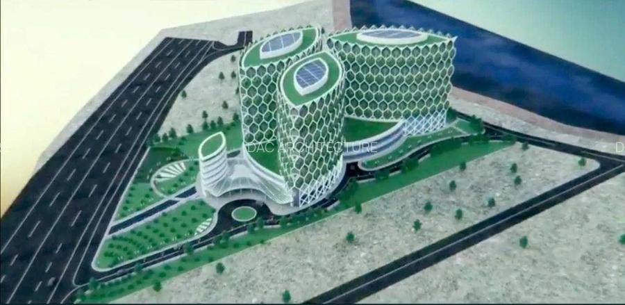 Pipera-Hive Buildings, PUZ, CUT=3,24 Hmax=47,45 m - langa Hils Nord - 4