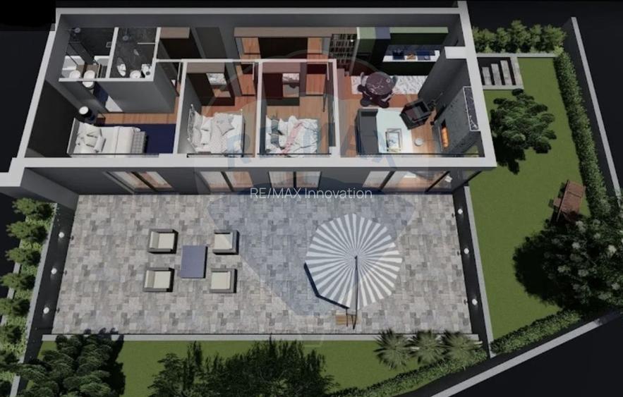 Vanzare Apartament 4 cu camere cu curte / loc parcare/ ultracentral - 2