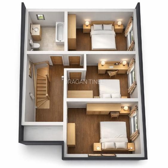 Casa individuala, situata intr-o zona linistita si usor accesibila din Bacau - S - 6