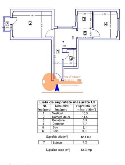 2 Camere Decomandat | Centrală Proprie | Metrou Romancierilor | Drumul Taberei