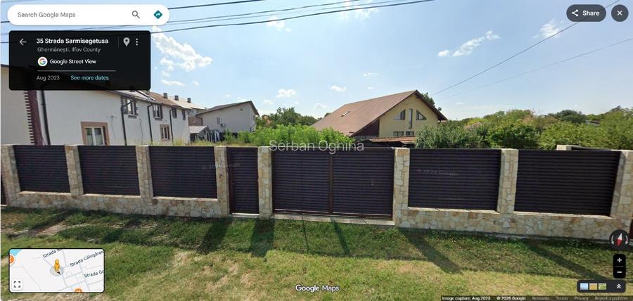 Teren Ghermănești (com. Snagov), 500mp, deschidere stradă 19m, toate utilitățile - 4