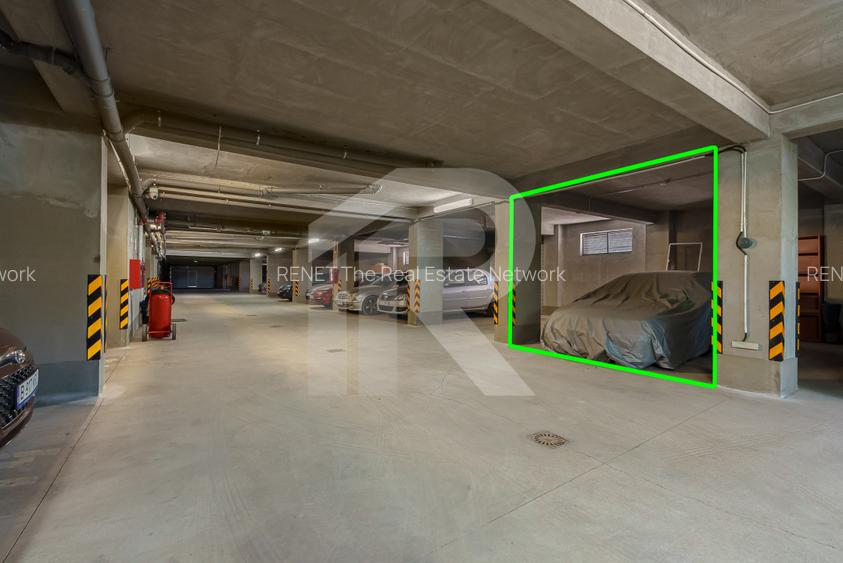 Garsonieră decomandată 36 mp | Parcare subterană | Bloc 2017 | Mobilată | Lift - 12