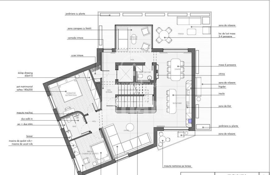 Apartament tip Penthouse de vanzare – zona exclusivista Buna Ziua  - 9