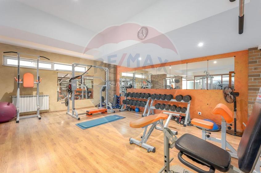 4 camere| semineu| piscina interioara | sauna | sala de sport| parcare - 24