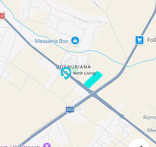 Teren 16,500mp Popesti-Leordeni / Soseaua Oltenitei  / Danubiana - 2