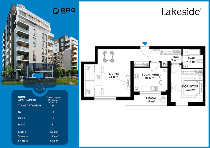 Străulești Lac | 2 Camere | Cele mai apropiate de lac - 2