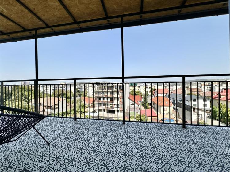 Apartament 2 camere, zona The Office, 57 mp, terasa 22 mp, bloc nou - 7