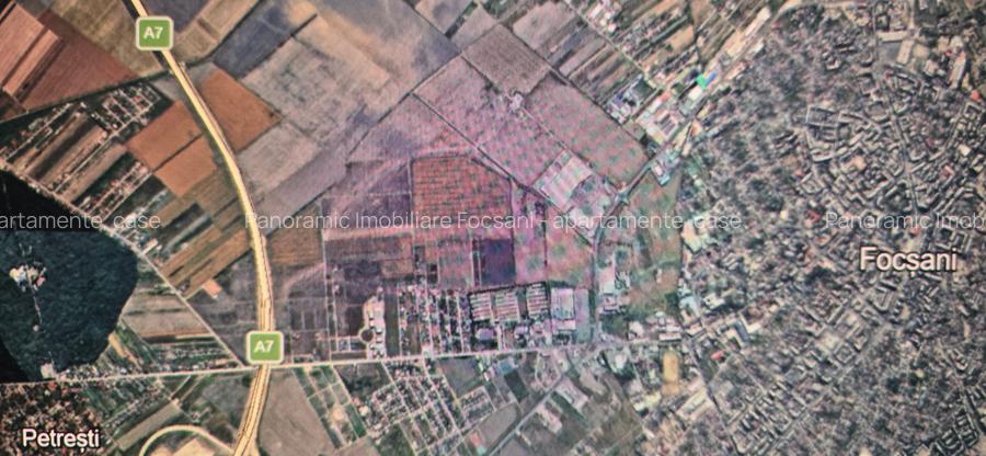 Teren constructii de vanzare 3400 mp,  Focsani, cu PUZ aprobat P+3 - 5
