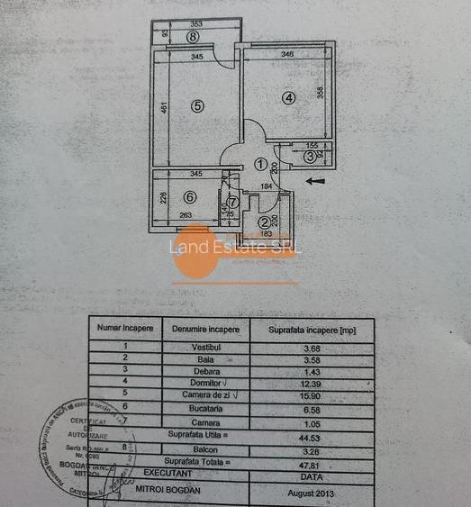 Apartament de 2 camere Bulevardul Timisoara (centrala proprie) - 6