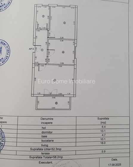 Apartament intabulat, 2 camere decomandate, bloc tip vilă, Sânpetru - 21