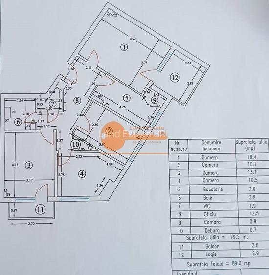 Apartament 4 camere | 88 mp | Pantelimon - Chisinau - 1