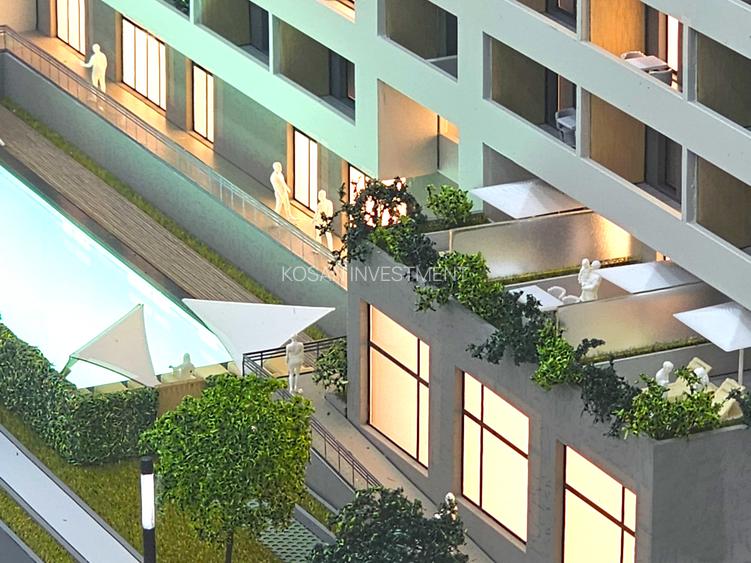 Garsoniera Spatioasa/ Piscina/ Loc de joaca/ Spatii verzi - 2