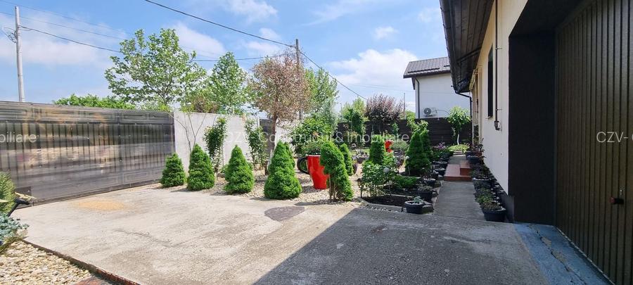Parter cu structură pentru etaj, curte amenajată și organizare impeca - 49