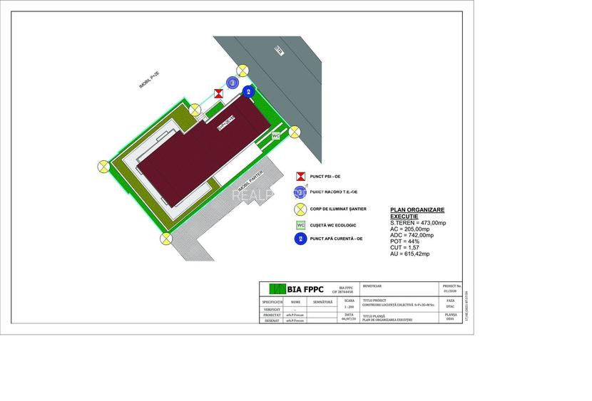 Teren cu autorizatie de construire P+2+M - zona Colentina - 9