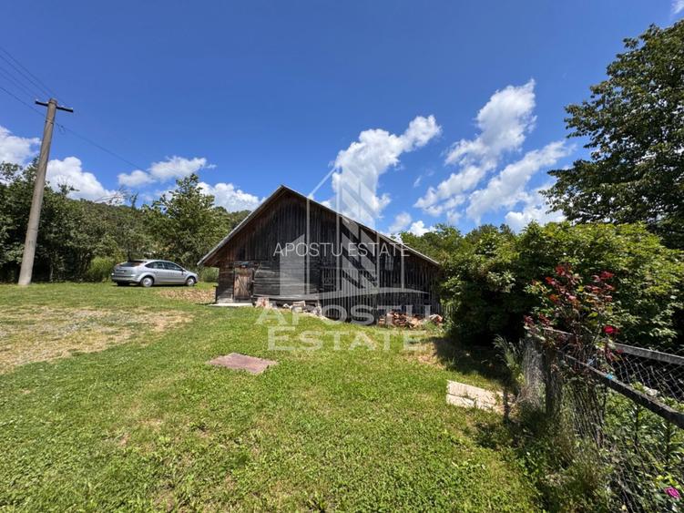 Casa la munte, la cheie, priveliste panoramica, in sat Ret, Hunedoara - 8