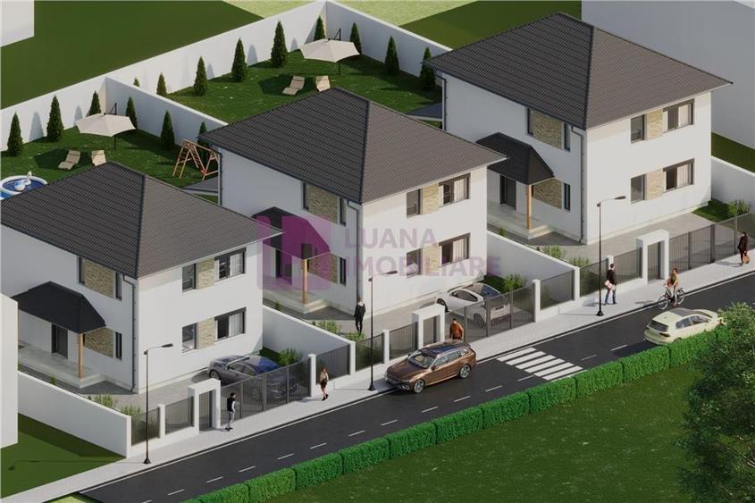 Casa individuala Sibiu - Sura Mica | teren 380 mp | noua | la alb