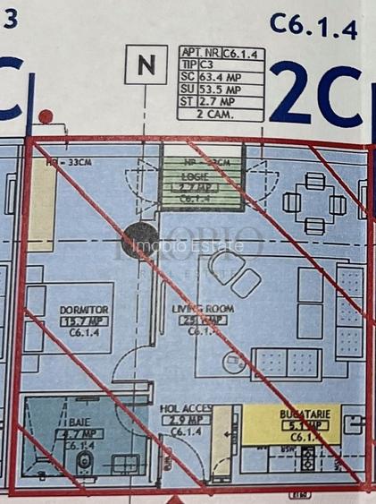 Apartament 2 Camere | One North Lofts - 7